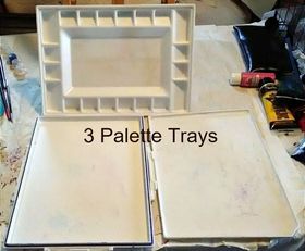 3 palette trays